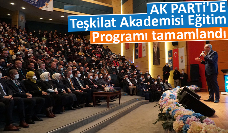 Sakarya Teşkilat Akademisi Eğitim Programı tamamlandı