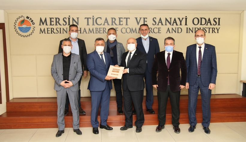 Sakarya Ticaret Borsası'ndan  Mersin'e ziyaret