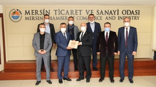Sakarya Ticaret Borsası'ndan  Mersin'e ziyaret