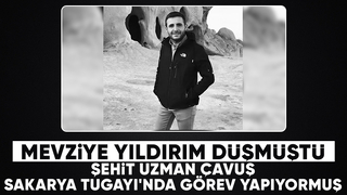 Sakarya Tugayı' personeli uzman çavuş şehit oldu