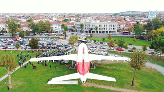 Sakarya uçak kıraathanesi açıldı