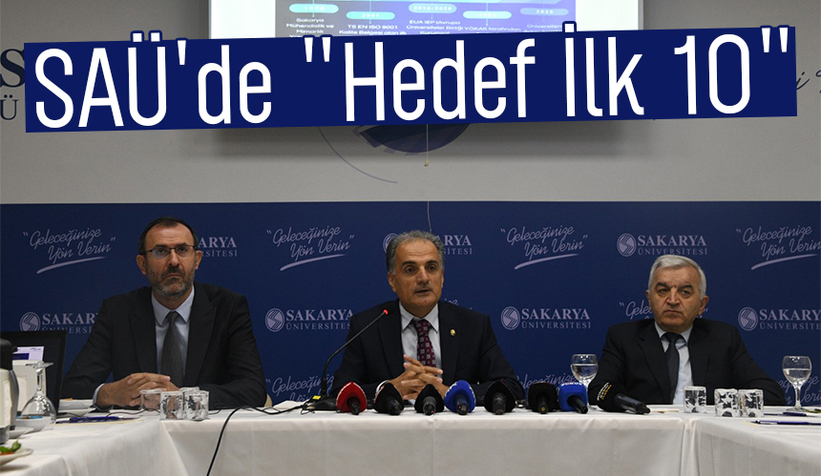 Sakarya Üniversitesi Araştırma Üniversiteyi olmayı hedefliyor