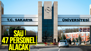 Sakarya Üniversitesi personel alıyor