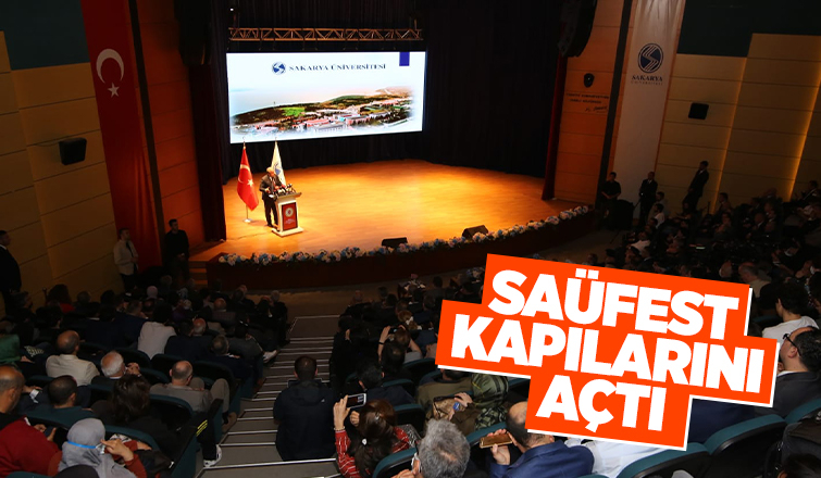 Sakarya Üniversitesince düzenlenen SAÜFEST kapılarını açtı