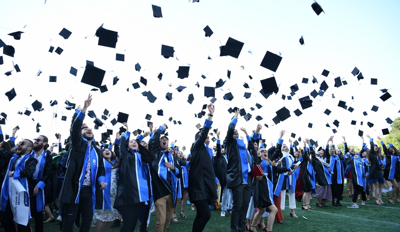 Sakarya Üniversitesinden ilk yüz yüze mezuniyet