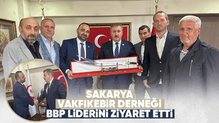 Sakarya Vakfıkebir Derneği BBP Liderini Ziyaret Etti