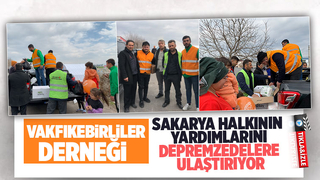 Sakarya Vakfıkebirliler derneği, depremzedeler için seferber oldu