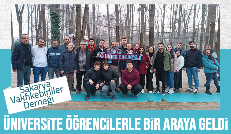 Sakarya Vakfıkebirliler Derneği öğrencilerle bir araya geldi