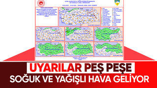 Sakarya Valiliği nden soğuk hava ve yağış uyarısı