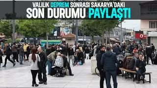 Sakarya Valiliğinden deprem açıklaması