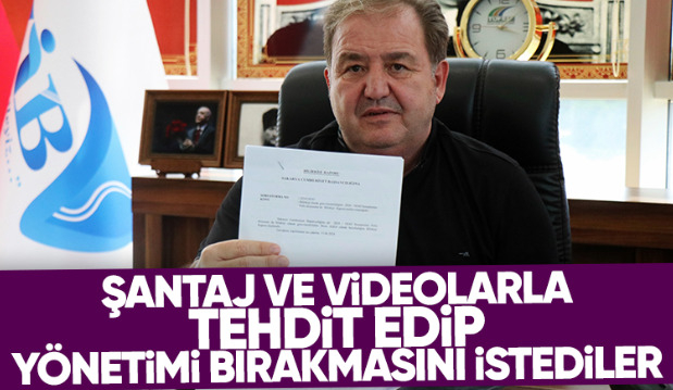 Sakarya VİB Turizm başkanına montajlı video ile tehdit