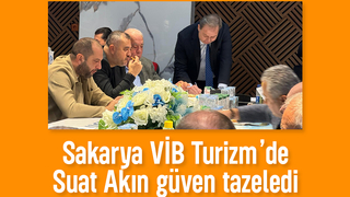 Sakarya VİB Turizm’de Suat Akın yeniden başkan