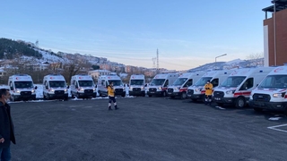 Sakarya'ya 10 yeni ambulans