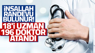 Sakarya'ya 196 doktor atandı