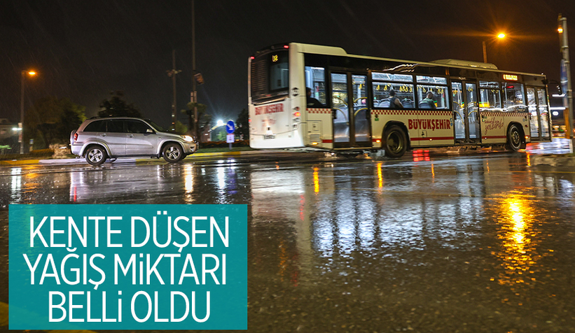 Sakarya'ya düşen yağış miktarı açıklandı