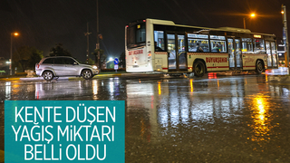Sakarya'ya düşen yağış miktarı açıklandı
