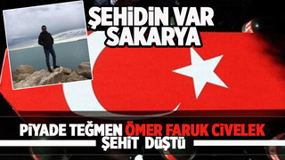 Sakarya'ya şehit ateşi düştü