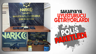 Sakarya'ya uyuşturucu getiriyorlardı yakalandılar