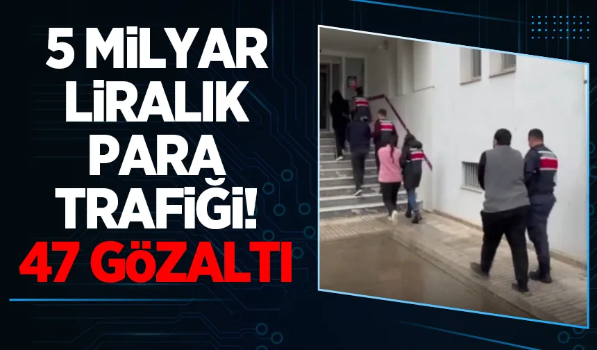 Sakarya'ya uzanan operasyon: 47 gözaltı