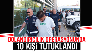 Sakarya'ya uzanan operasyonda 10 kişi tutuklandı