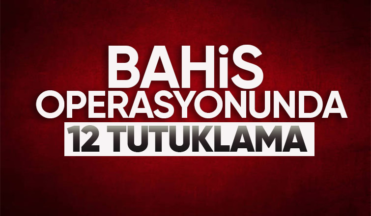 Sakarya'ya uzanan operasyonda 12 tutuklama