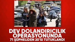 Sakarya'ya uzanan operasyonda 20 tutuklama