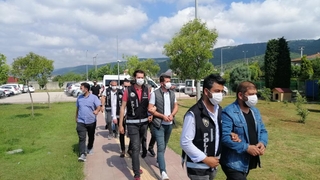 Sakarya'ya uzanan operasyonda 7 tutuklama