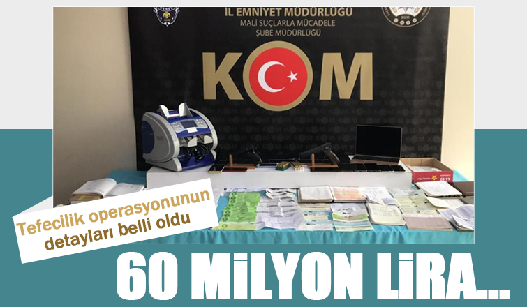 Sakarya'ya uzanan tefecilik operasyonunun detayları belli oldu