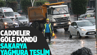Sakarya yağmura teslim
