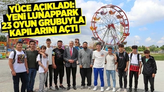 Sakarya yeni bir lunaparka kavuştu