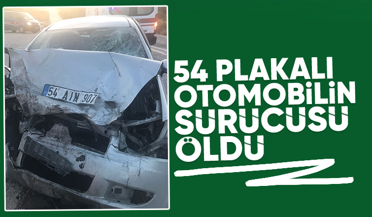 Sakarya yolunda kaza: 1 ölü