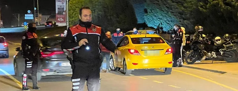 Sakarya yunus timlerinden şok denetim