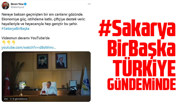 #SakaryaBirBaşka Türkiye gündeminde