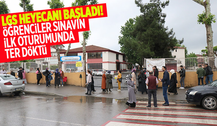Sakarya’da 13 bin 995 öğrenci LGS sınavında