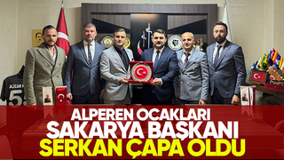 Sakaryada Alperen ocaklarının yeni başkanı Serkan Çapa