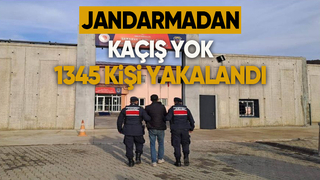 Sakaryada aranan 1345 kişi yakalandı
