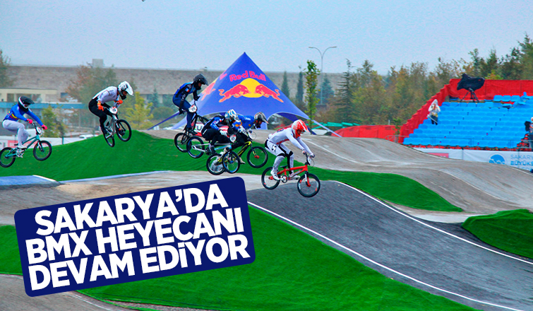 Sakarya’da BMX heyecanı devam ediyor