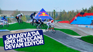 Sakarya’da BMX heyecanı devam ediyor