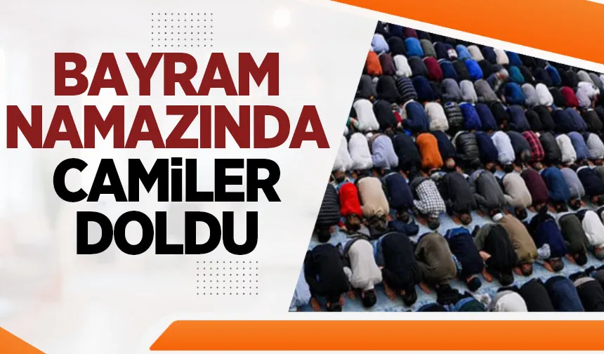 Sakarya’da camilerde bayram coşkusu