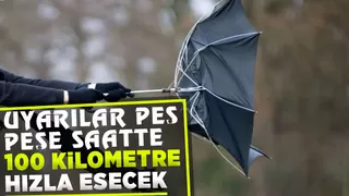 Sakaryada fırtına alarmı