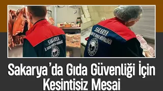 Sakarya’da gıda denetimleri hafta sonu da hız kesmedi