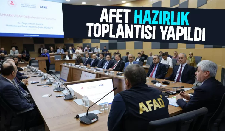 Sakarya’da İRAP Genel Değerlendirme Toplantısı yapıldı