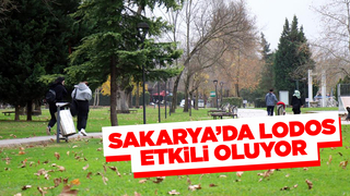 Sakarya’da lodos etkili oluyor