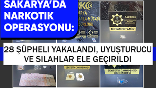 Sakarya’da Narkotik Operasyonu