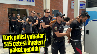Sakaryada ortaya çıkan 515 çetesi üyeleri adliyede