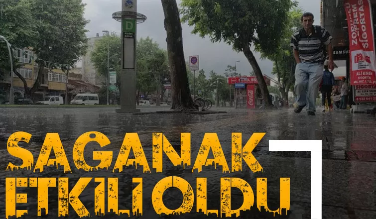 Sakarya’da sağanak etkili oldu