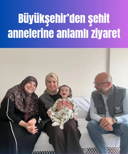 Sakarya’da şehit annelerine duygu yüklü anneler günü kutlaması