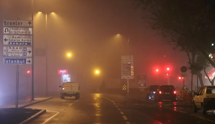 Sakarya’da sis ve pus uyarısı