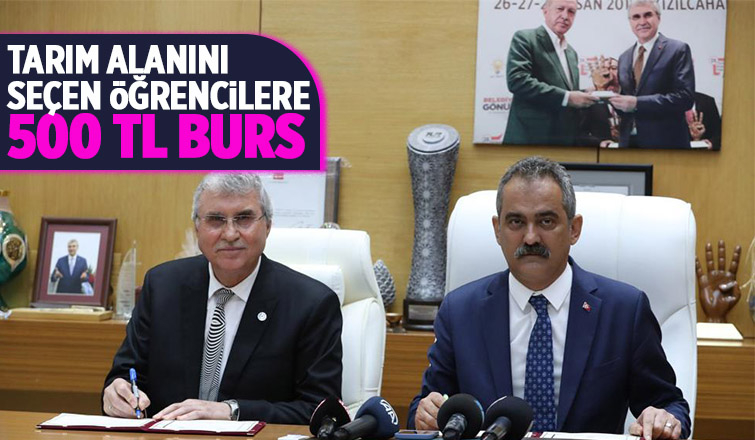 Sakarya’da tarım alanını seçen öğrencilere 500 TL burs
