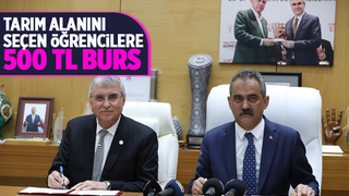 Sakarya’da tarım alanını seçen öğrencilere 500 TL burs